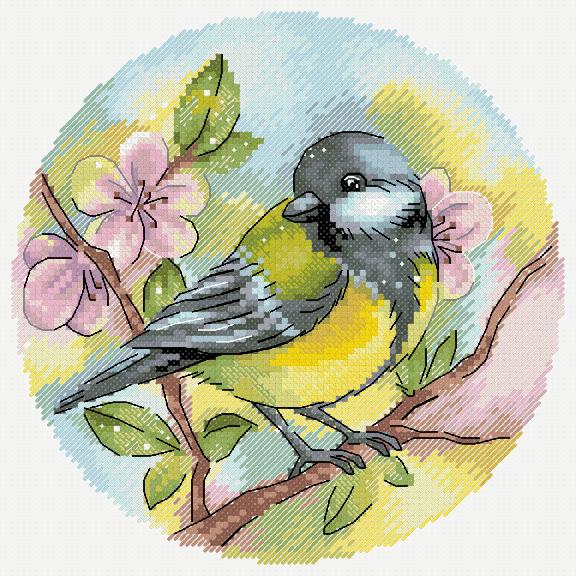 BluetitandAppleBlossom