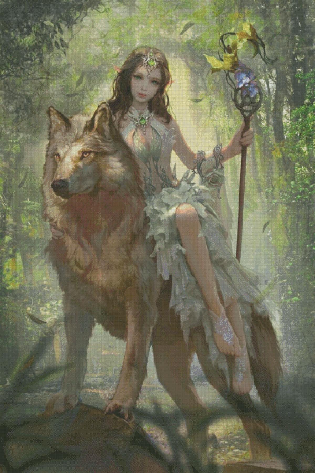 https://dayunoa.oss-cn-beijing.aliyuncs.com/所有图纸/人物图/森林女神坐在狼上面.jpeg