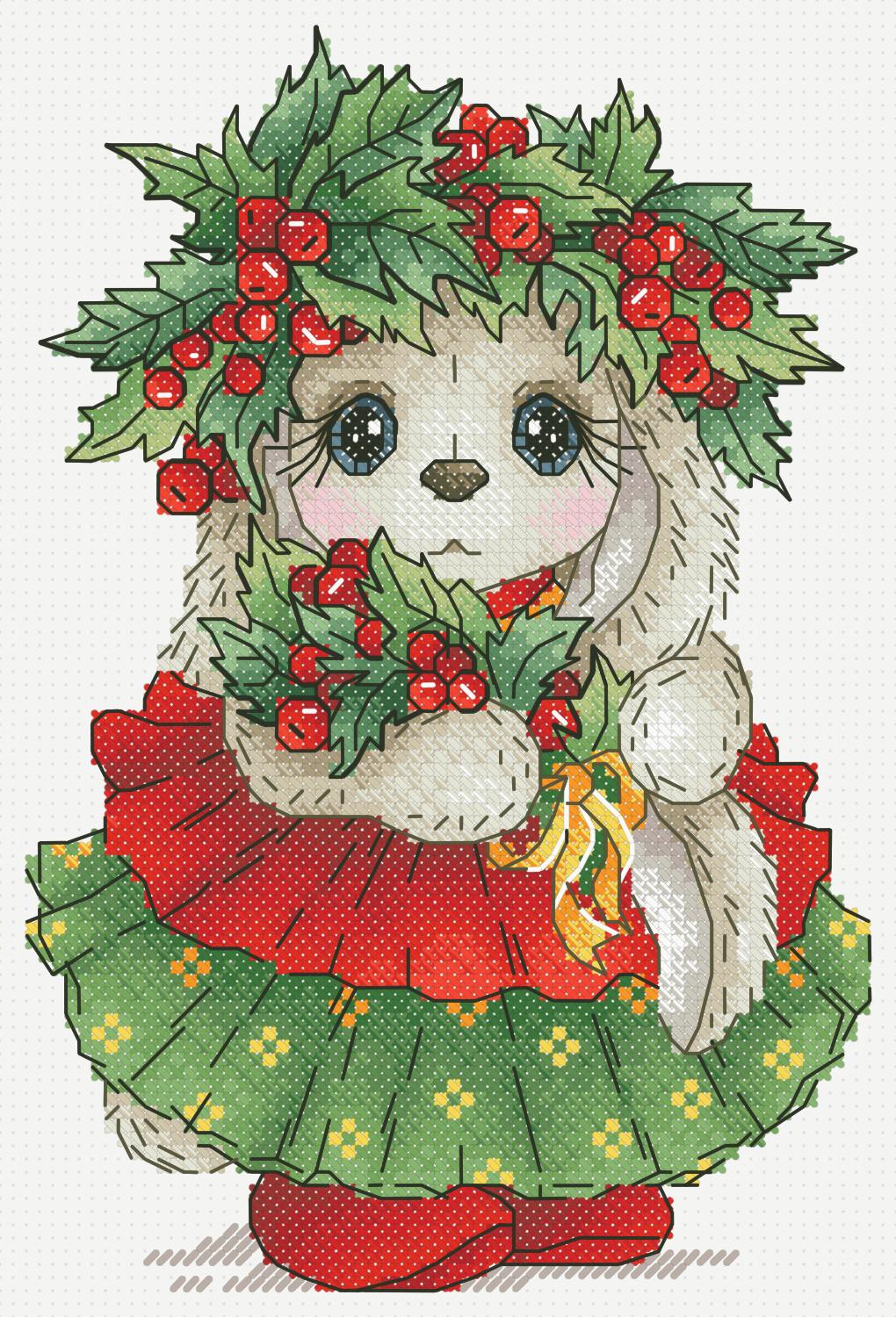 https://dayunoa.oss-cn-beijing.aliyuncs.com/所有图纸/动物合集/73个兔子/58只长耳兔/Bunny_with_Holly.jpeg