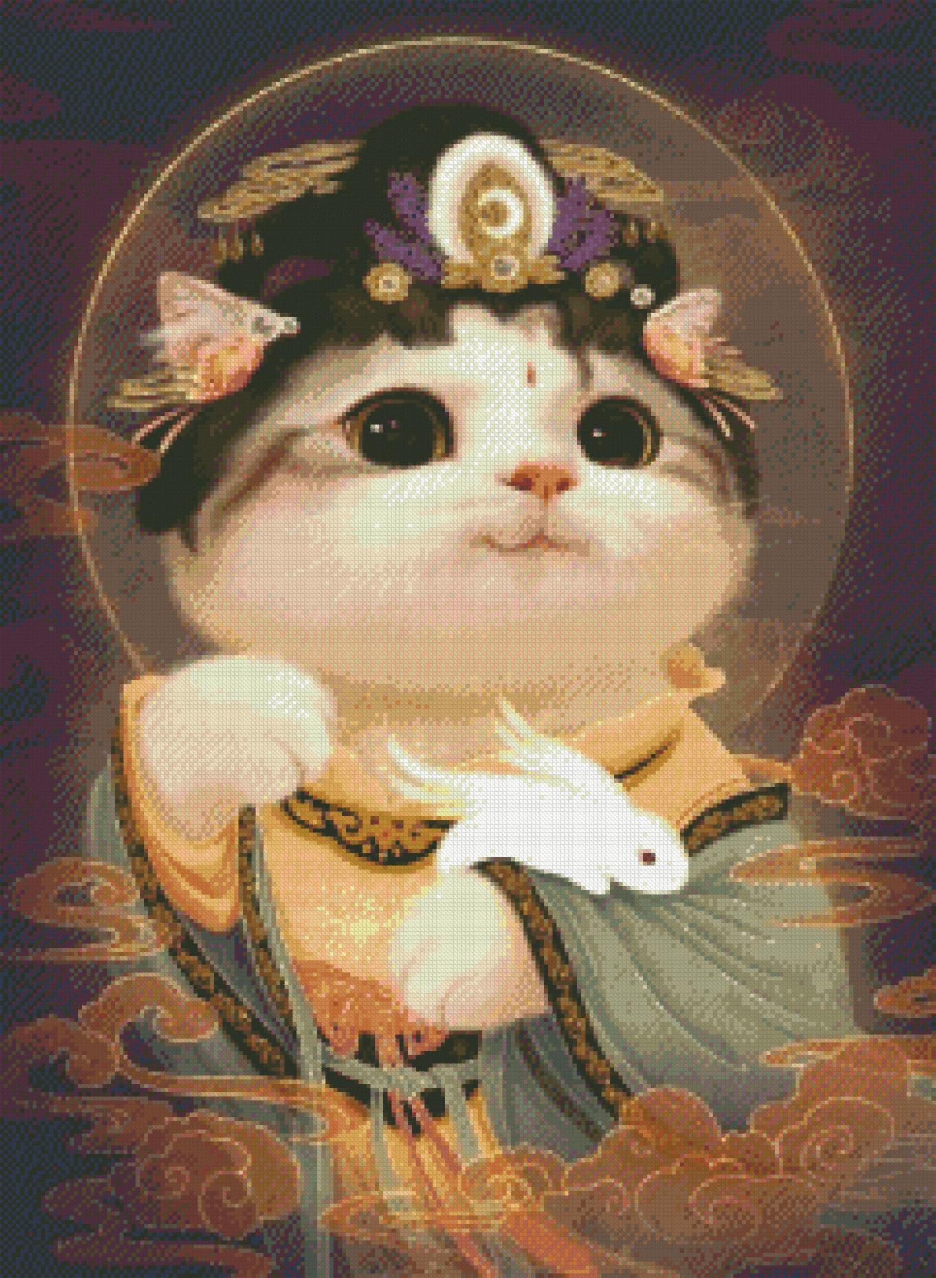 https://dayunoa.oss-cn-beijing.aliyuncs.com/所有图纸/猫猫图/嫦娥小猫猫（25ct）.jpeg